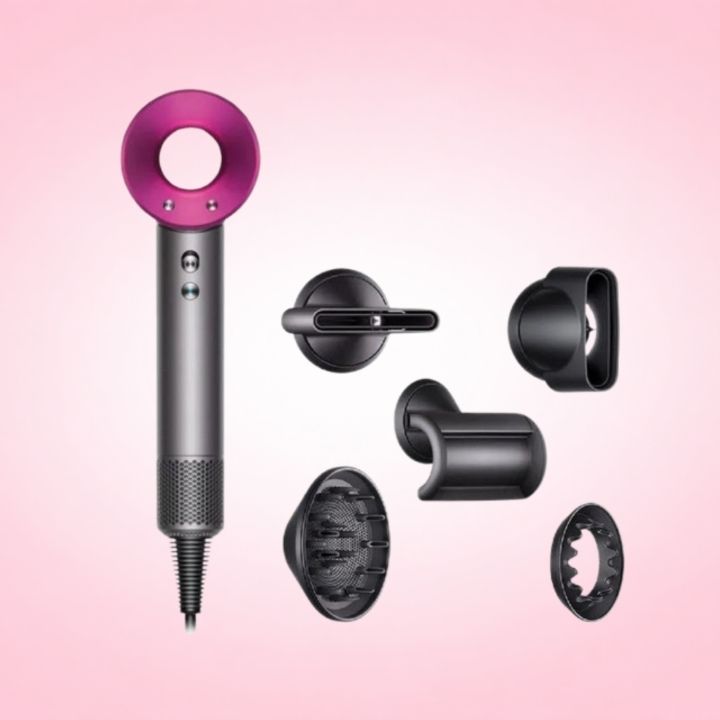 Secador de pelo profesional con cabezales imantados