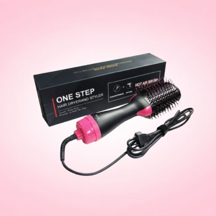 Cepillo secador y voluminizador Rosa