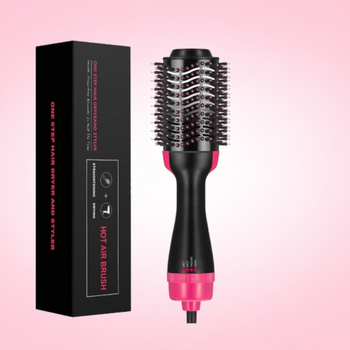 Cepillo secador y voluminizador Rosa