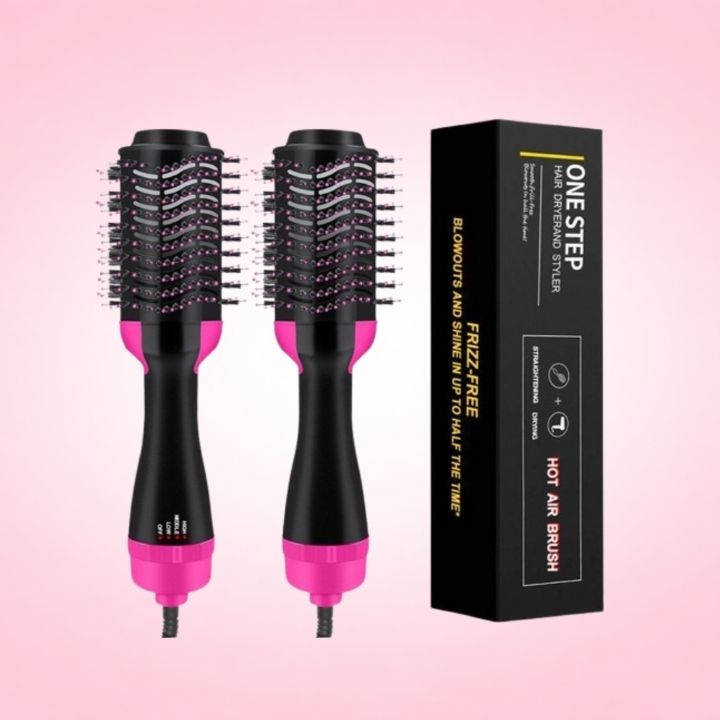Cepillo secador y voluminizador Rosa